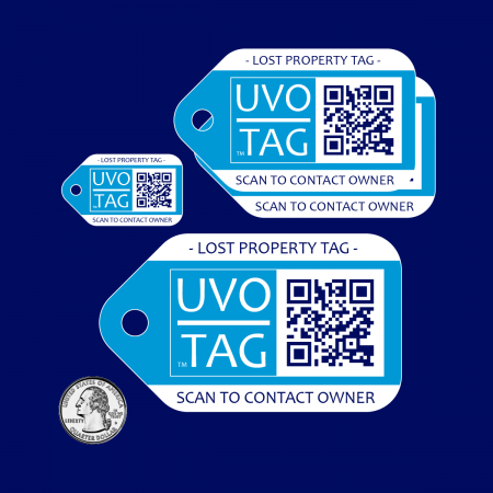 Lost Property Location Tags (Personal Pack – Set of 4)
